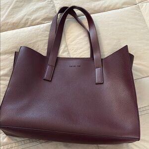 Rachel Zoe Burgundy Leather Tote